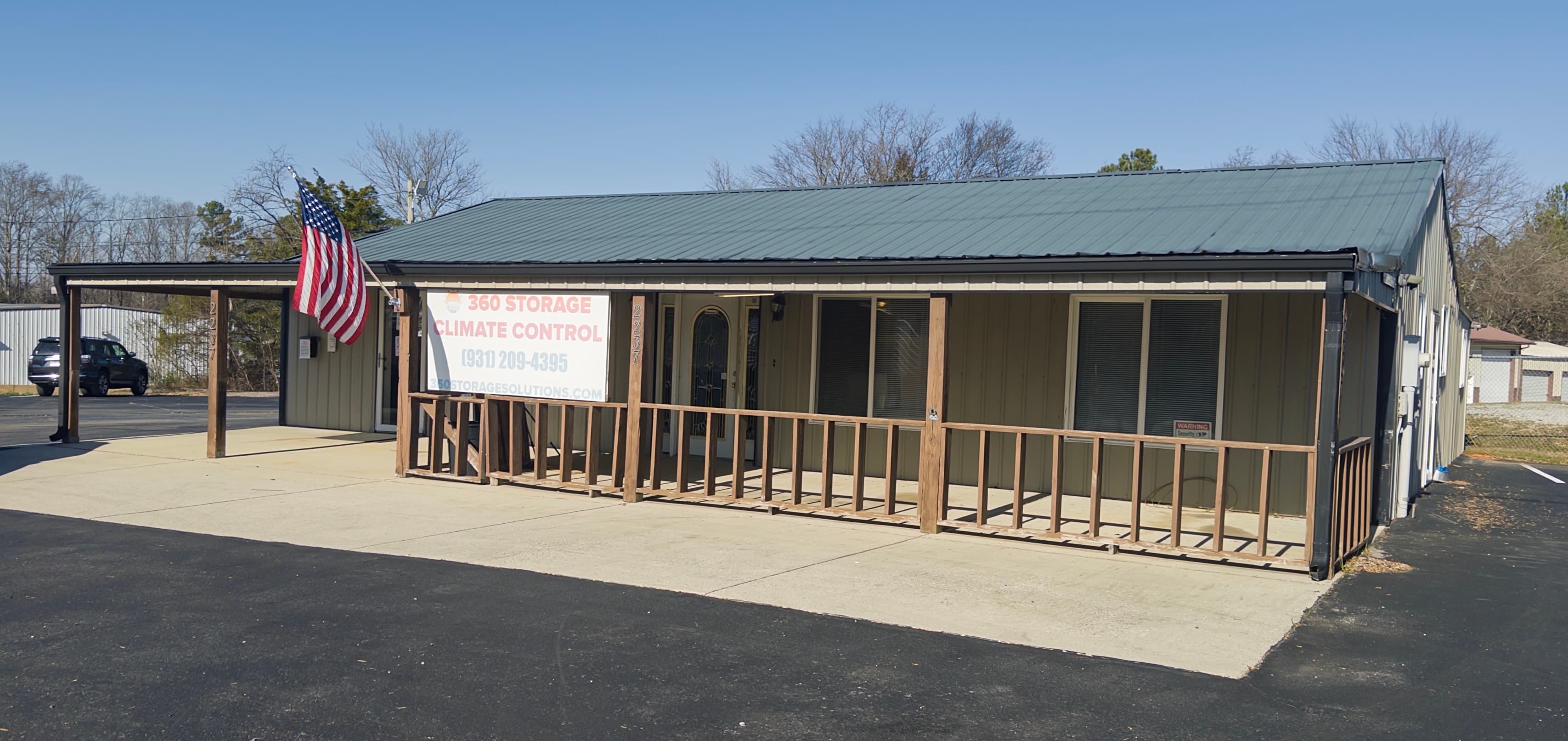 Office exterior at 360 Storage Solutions